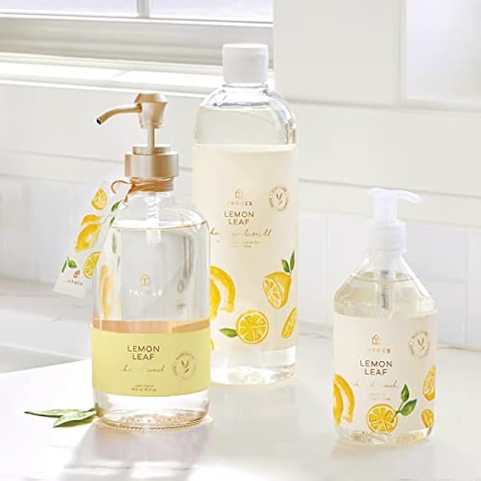 Thymes HAND WASH - 15 FL OZ - LEMON LEAF - Image 2